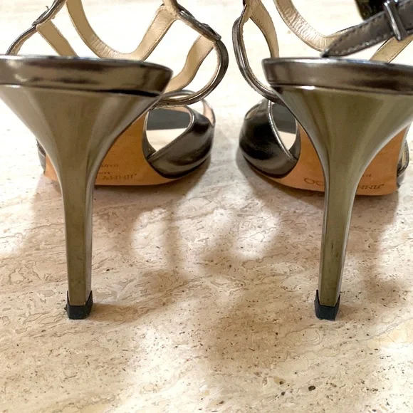 靴 JIMMY CHOO 37.5 PAXTON JIMMY CHOO 37.5 PAXTON（Jimmy Choo Gold Mirror Leather